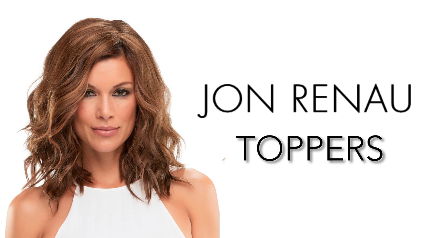 Jon Renau Toppers Human Hair