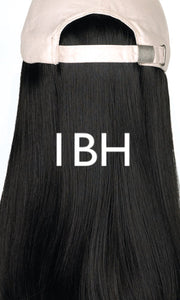 Beige Hat with Classic Hair by Henry Margu | shop name | Medical Hair Loss & Wig Experts.