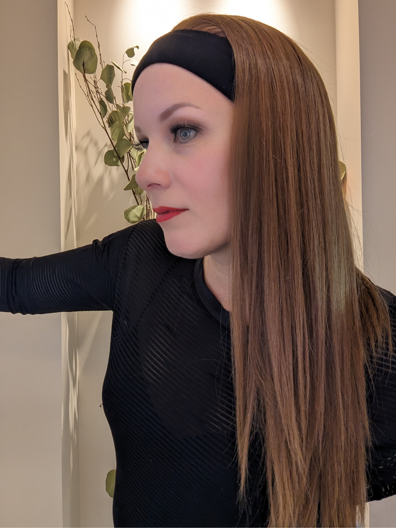 Auburn | Encelia HH Headband Wig