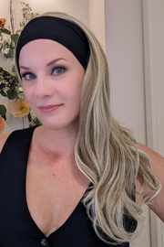 BEIGE BLONDE | Lux Synthetic Headband Wig By Encelia