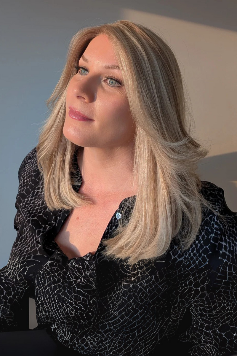 Beige Blonde | Italian Bob by Encelia Hair