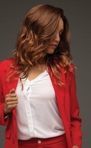 R12 /26CH ••• Light Brown with Chunky Golden Blonde Highlights