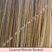 CARAMEL BLONDE ROOTED | 30/27/613+10 •••