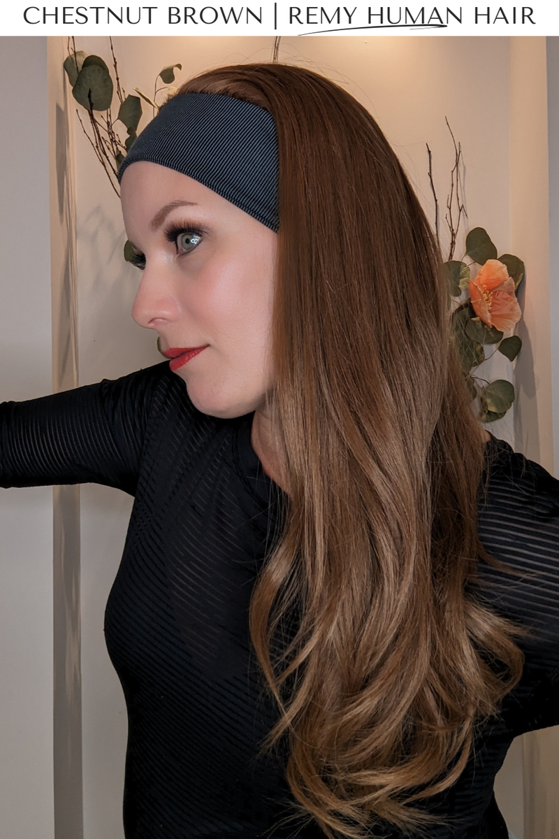 Chestnut Brown | Encelia HH Headband Wig