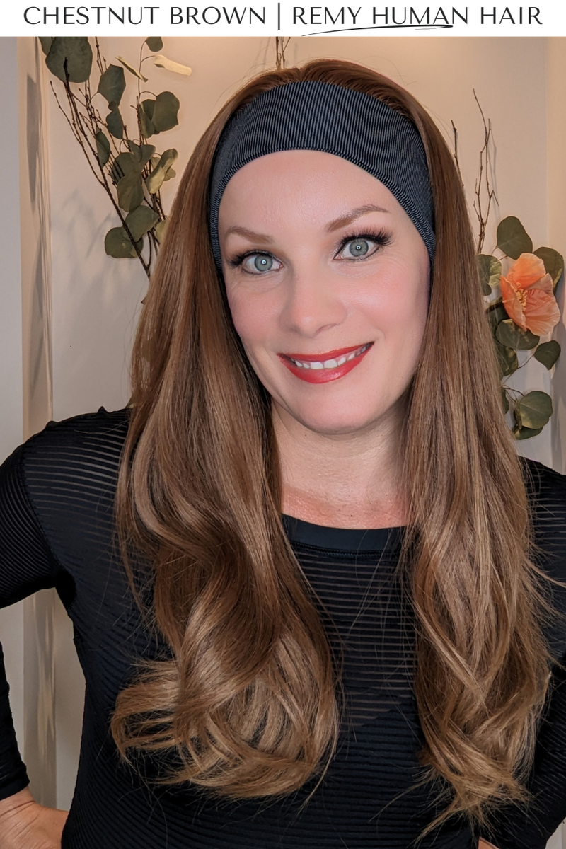 Chestnut Brown | Encelia HH Headband Wig