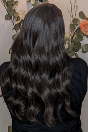 Dark Brown HD Headband wig | Encelia Hair