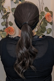 Dark Brown HD Headband wig | Encelia Hair