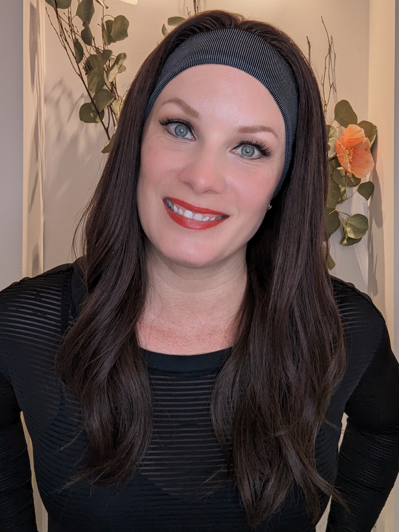 Dark Brown | Encelia HH Headband Wig