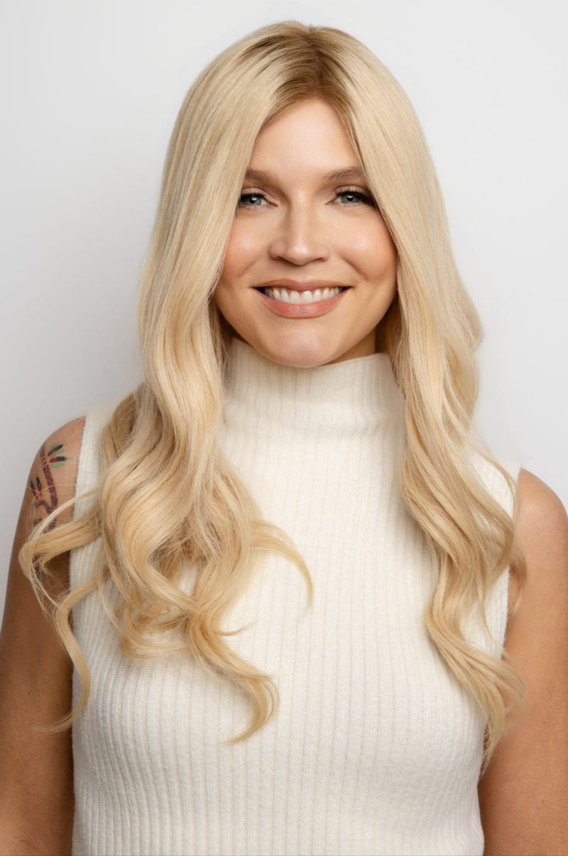 Natural Blonde Rooted