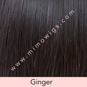 COLA WITH CHERRY • 6/350 R4 ••• Dark brown root with a blend of dark chocolate brown, mahogany & Chocolate cherry