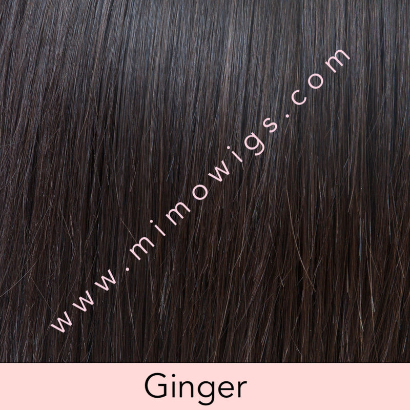 Lace Front Mono Top Straight 18" by Belle Tress • Café Collection