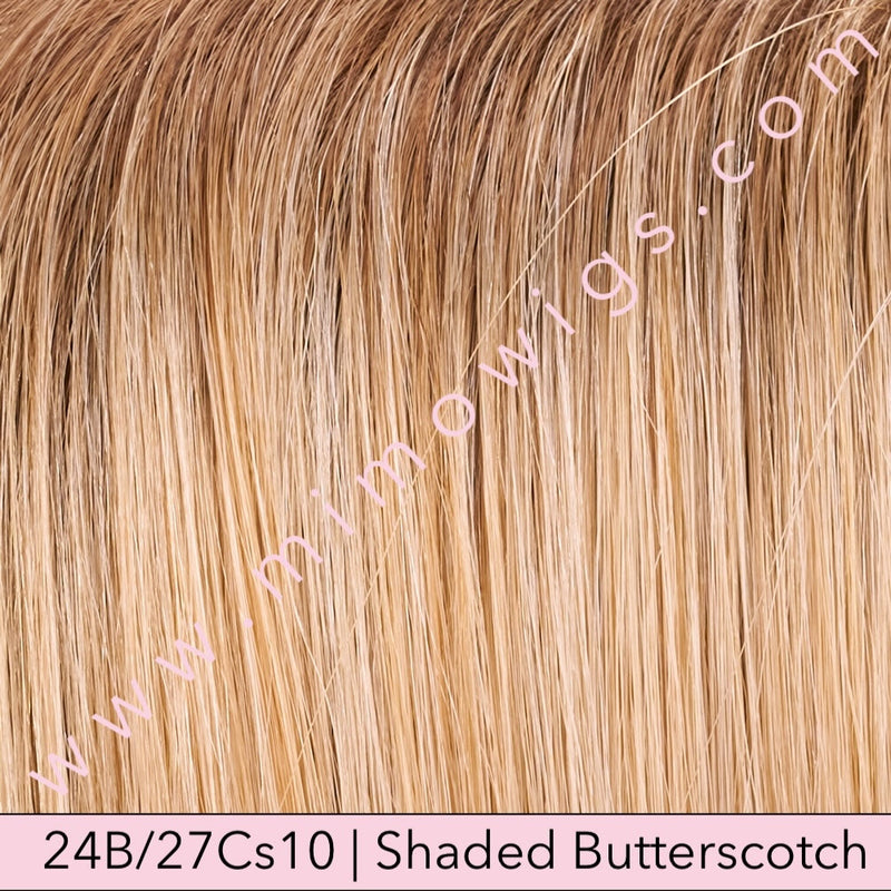 Top Full 18" Human Hair Topper by Jon Renau • Human Hair Toppers