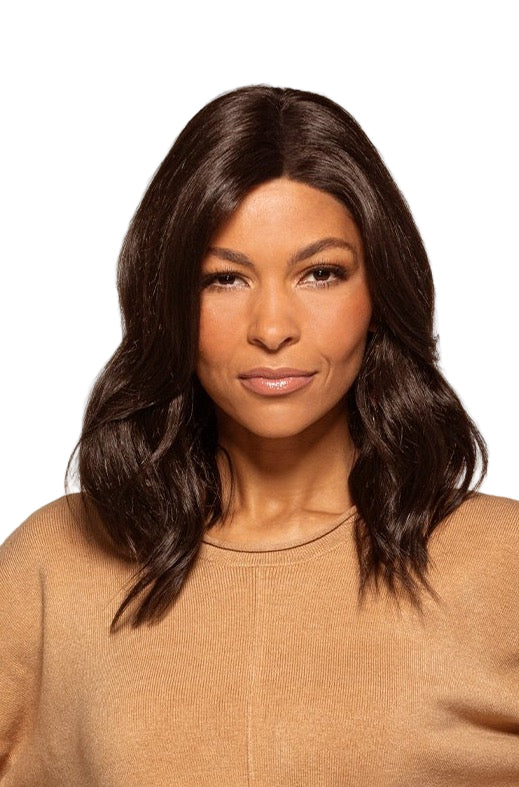 FS24/102s12 • LAGUNA BLONDE | Light Natural Gold Blonde w/ Pale Natural Gold Blonde Bold Highlights & Shaded w/ Light Gold Brown