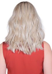 CHAMPAGNE WITH APPLE PIE • 16/613/103 R14 ••• Light Brown Blonde Root with a mix of ash blonde pale blonde pure blonde & lt neutral blonde