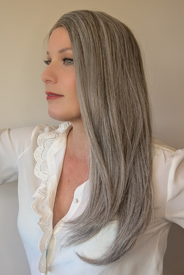 LIGHT GREY | Gripper Wig