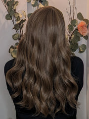 Light Brown HD Headband wig | Encelia Hair