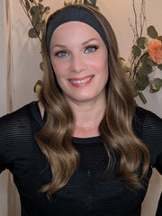 Light Brown HD Headband wig | Encelia Hair