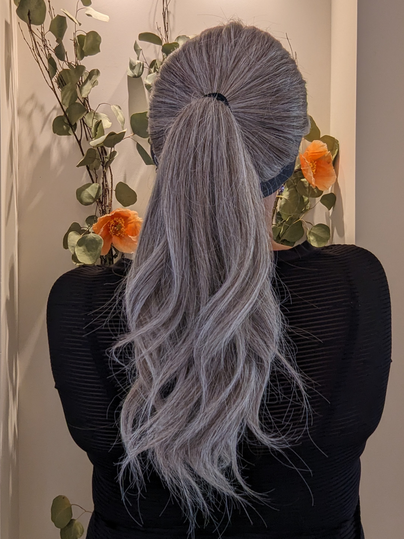 Light Grey | Encelia HH Headband Wig