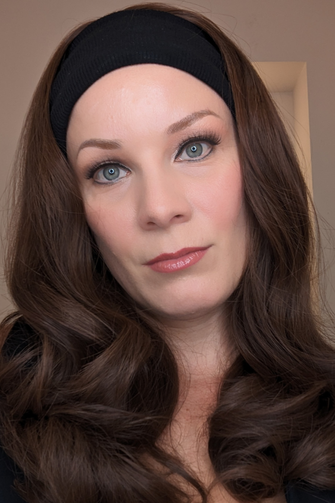 MEDIUM BROWN | Lux Synthetic Headband Wig By Encelia