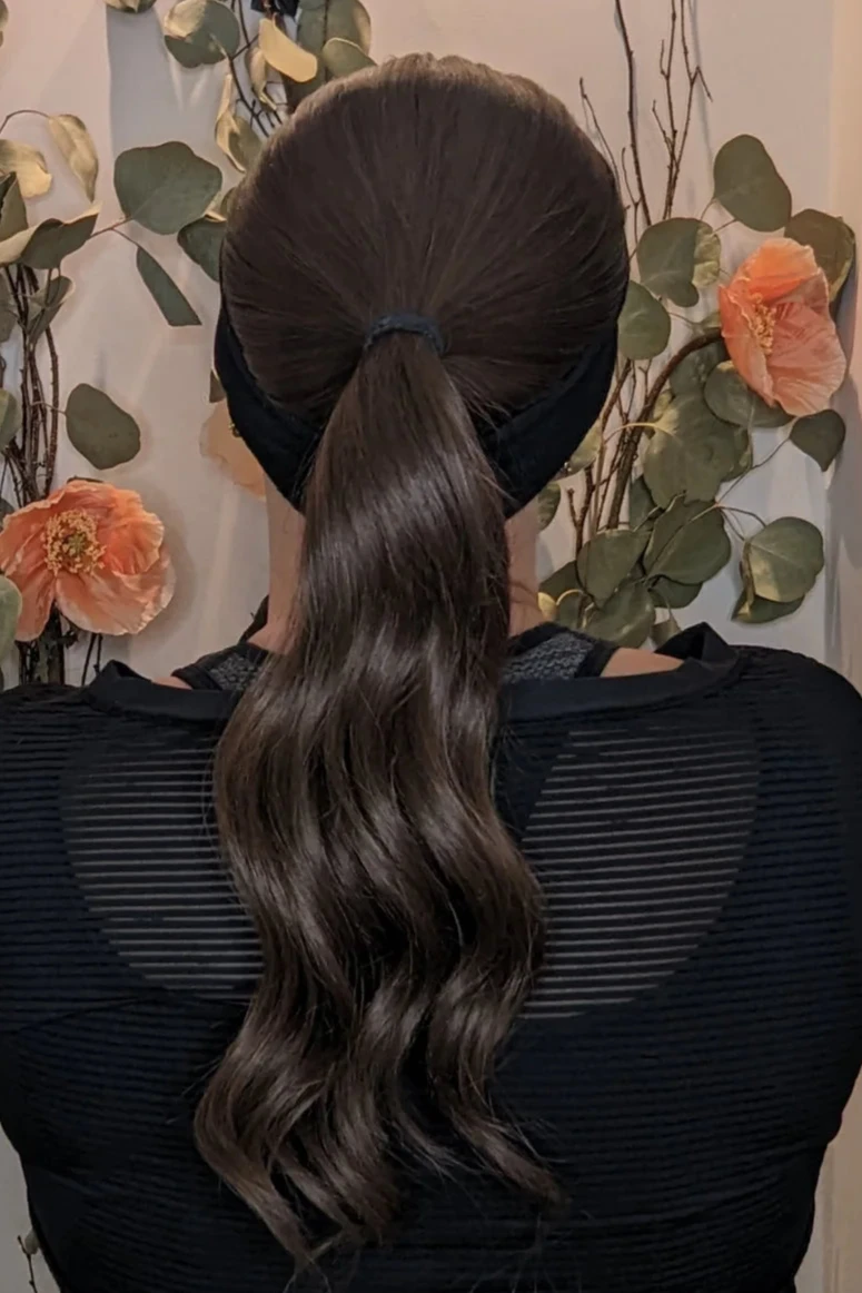 Medium Brown HD Headband wig | Encelia Hair