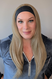 NATURAL BLONDE | Lux Synthetic Headband Wig By Encelia