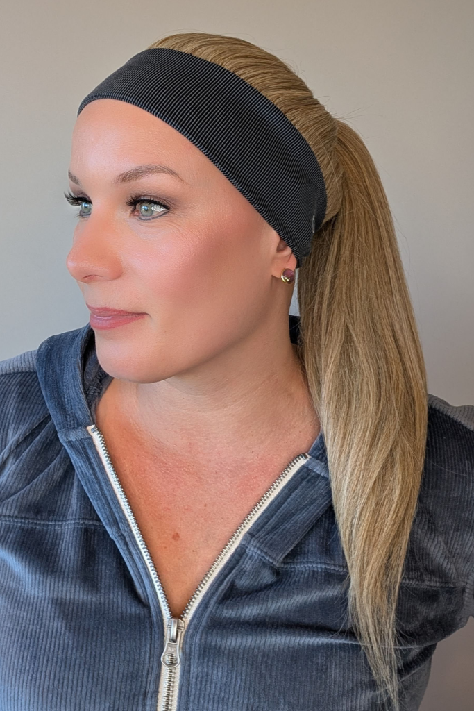 NATURAL BLONDE | Lux Synthetic Headband Wig By Encelia