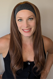 NATURAL RED | Lux Synthetic Headband Wig By Encelia