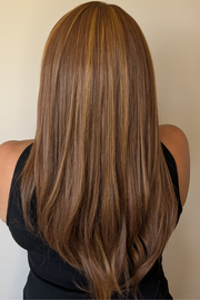 NATURAL RED | Lux Synthetic Headband Wig By Encelia