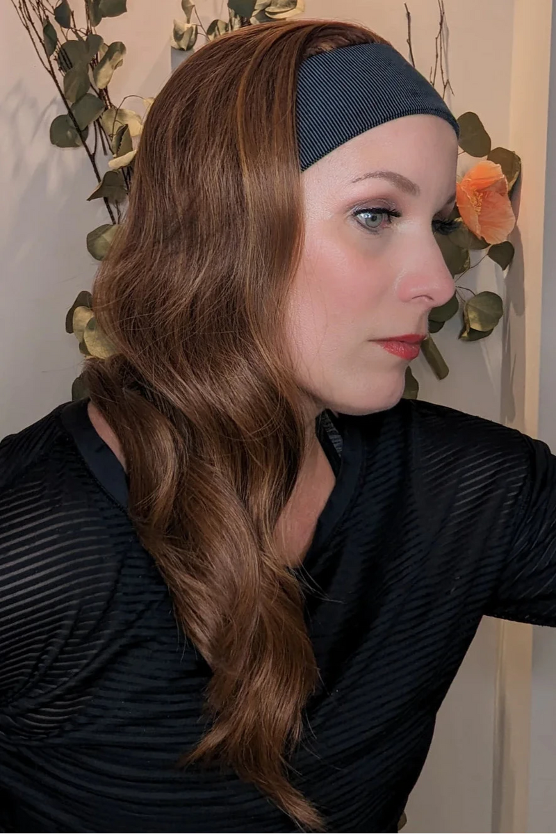 Natural Red HD Headband wig | Encelia Hair