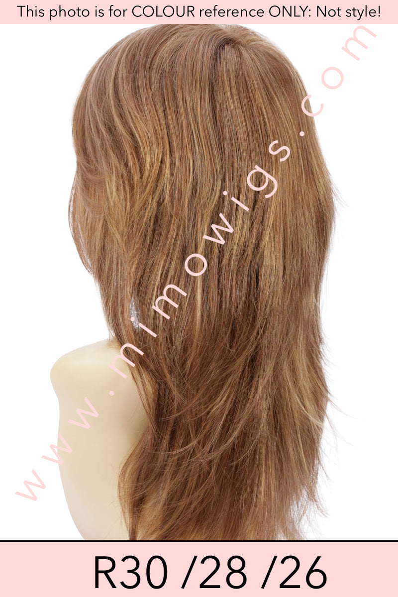 R30 /28 /26 ••• Medium Auburn / Light Auburn / Golden Blonde Blend