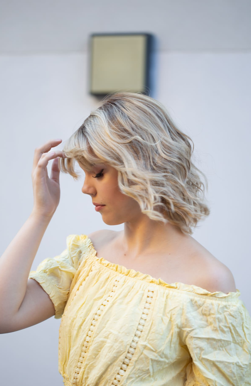 Sandy with a Fringe by The Petite Wig Company