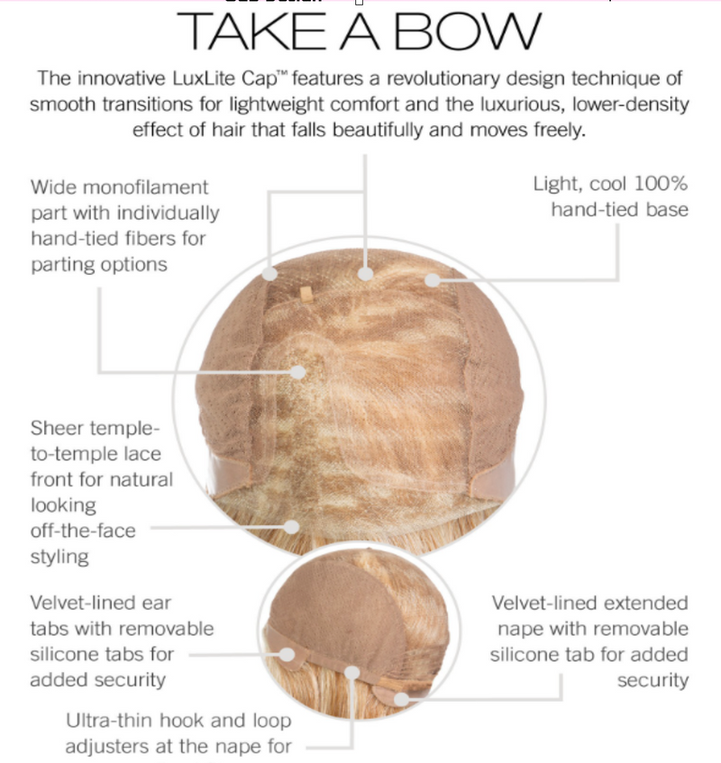 TAKE A BOW CAP CONSTRUCTION