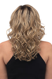 RH12/26RT4 | HD • Light Brown with Chunky Golden Blonde Highlights & Dark Brown Roots