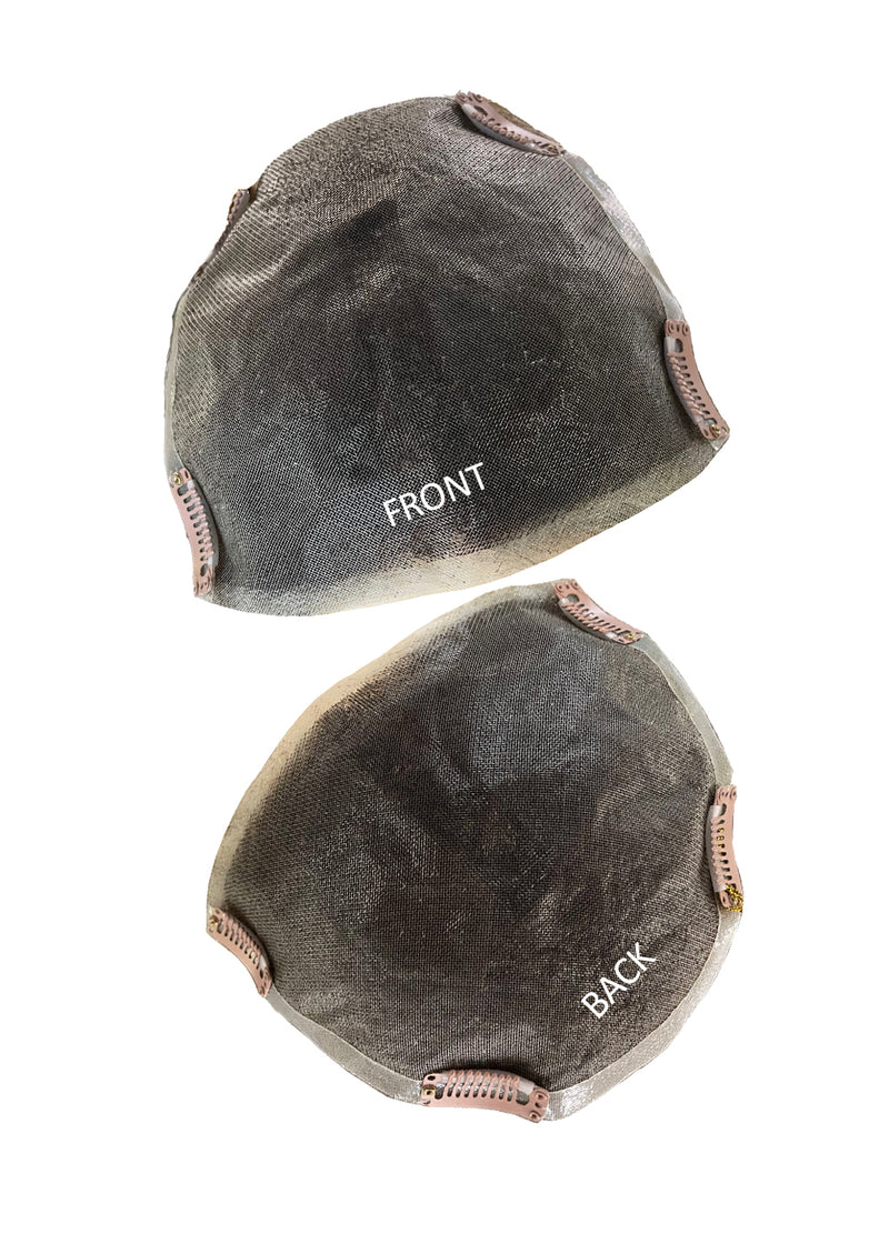 Ultimate Handtied Lace Front Topper 12" by Belle Tress • Café Collection