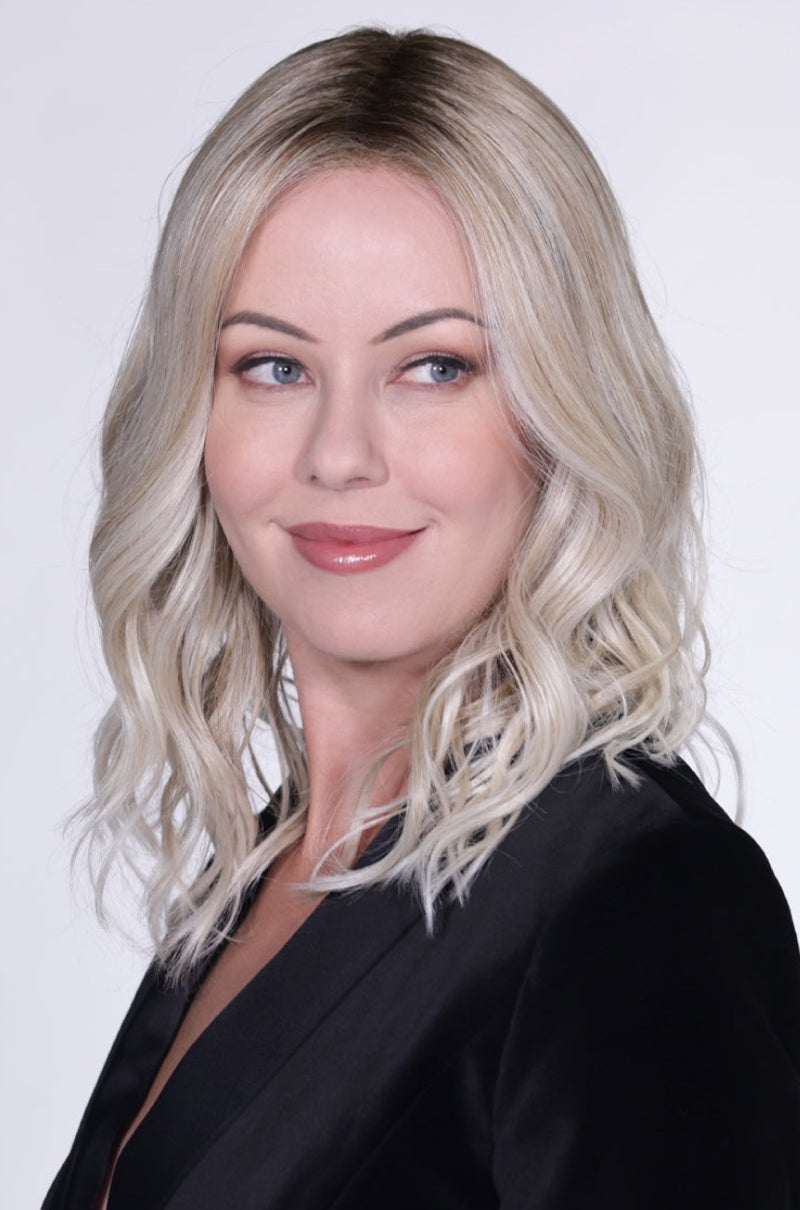 CARAMEL BLONDE ROOTED | 30/27/613+10 •••