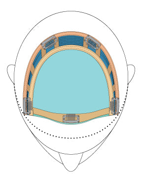 FS26/31 • CARAMEL SYRUP | Med Natural Red Brown w/ Med Red Gold Blonde Bold Highlights