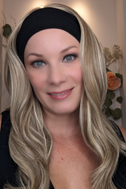 BEIGE BLONDE | Lux Synthetic Headband Wig By Encelia