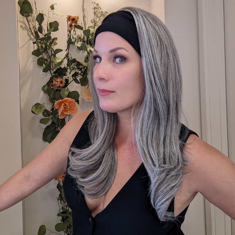 Headband Wig • Luxury Synthetic • Hand Tied | Encelia Hair