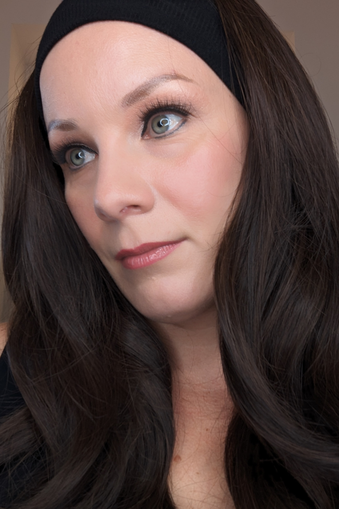 DARK BROWN | Lux Synthetic Headband Wig By Encelia