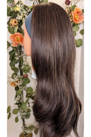 DARK BROWN | Lux Synthetic Headband Wig By Encelia