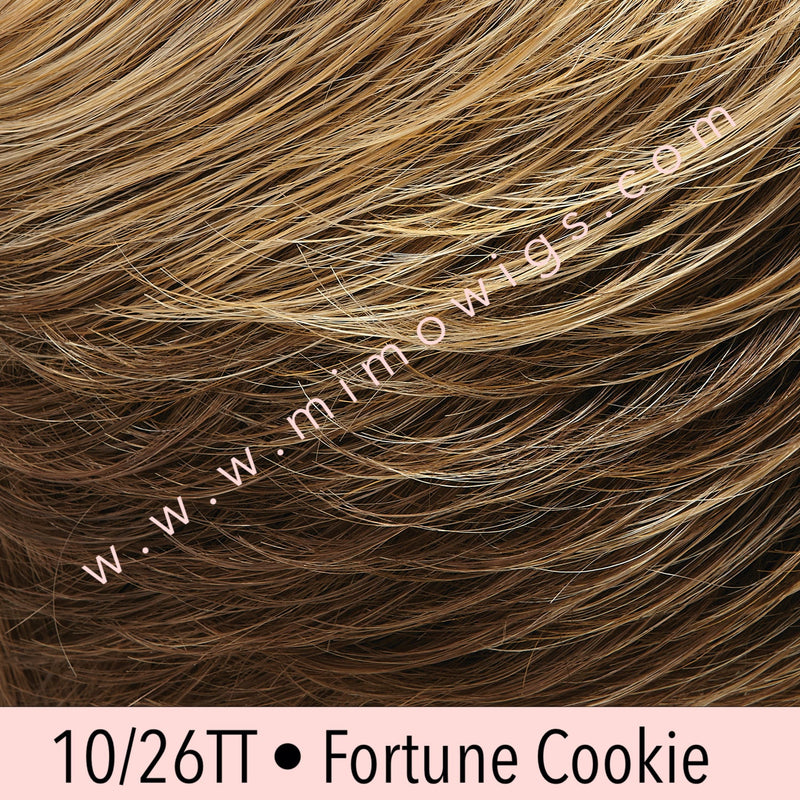 FS12/24B • CINNAMON SYRUP | Light Gold Brown w/ Gold Blonde Bold Highlights