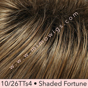 102s8 • SHADED CRÉME | Pale Platinum Blonde, Shaded with Med Brown