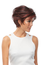 56F51 • OYSTER | Light Grey with 20% Med Brown Front - graduating to Grey w/ 30% Med Brown Nape