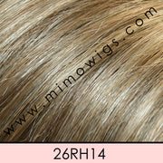 10RH16 • CAFFÉ MOCHA | Light Brown with 33% Light Natural Blonde Highlights