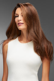 FS4/33/30A • MIDNIGHT COCOA | Dark Brown w/ Med Red & Med Natural Red Blonde/Brown Blend w/ Med Natural Red Blonde/Brown Blend Bold Highlights