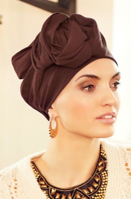 Sapphire Boho Turban Set by House of Christine | AW22 (3001) | Boho Spirit Collection