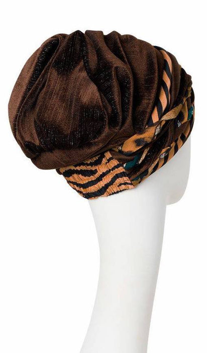 Scarlett Boho Turban Set by House of Christine | AW22 (3025) | Boho Spirit Collection