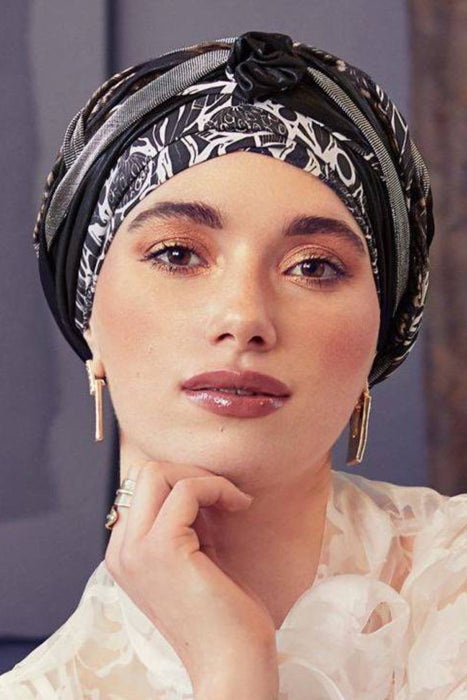 Scarlett Turban Set by House of Christine | AW22 (3031) | Boho Spirit Collection