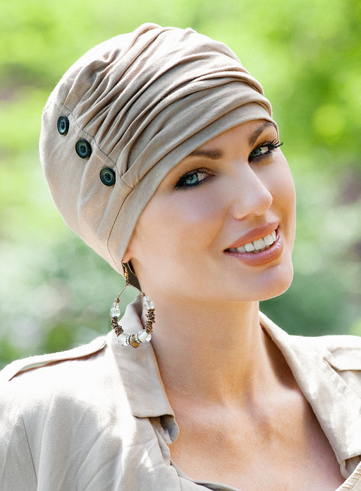 Louise by Masumi Headwear | shop name | Medical Hair Loss & Wig Experts.