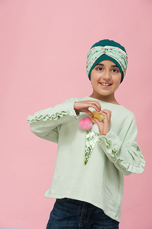 Ella Forest Green by Masumi Headwear